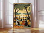 Golden Park - Black Community Art Print