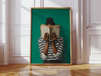 Emerald Read - Afrocentric Reader Print