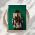Emerald Read - Afrocentric Reader Print