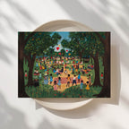 Black Community Picnic Print