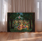 Black Community Picnic Print