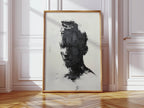 Abstract Profile Study Print