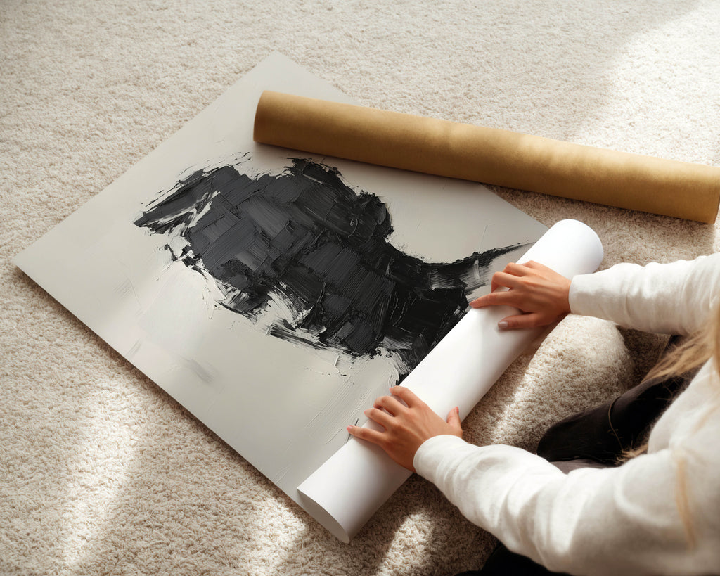 Abstract Profile Study Print