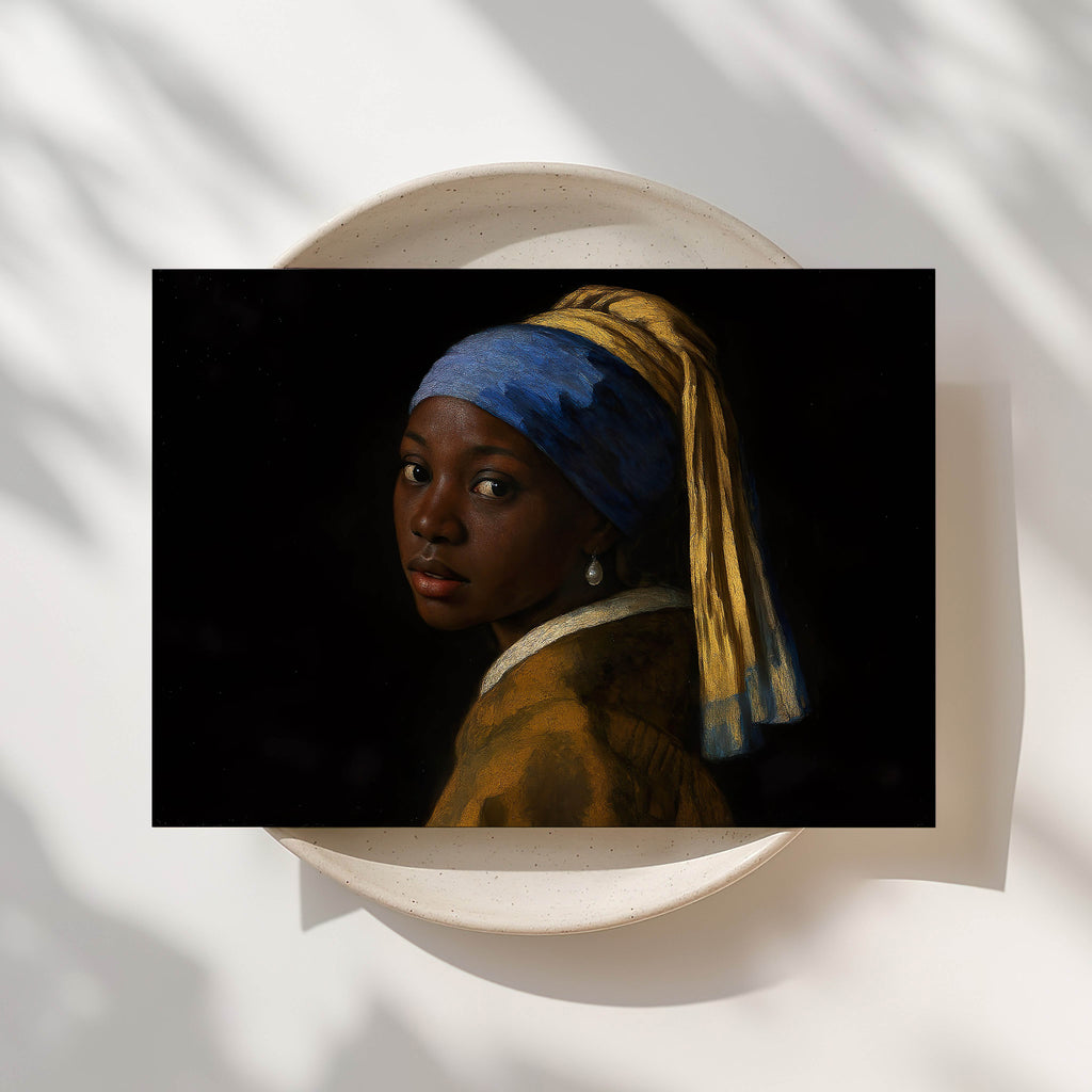 Black Girl, Pearl Print