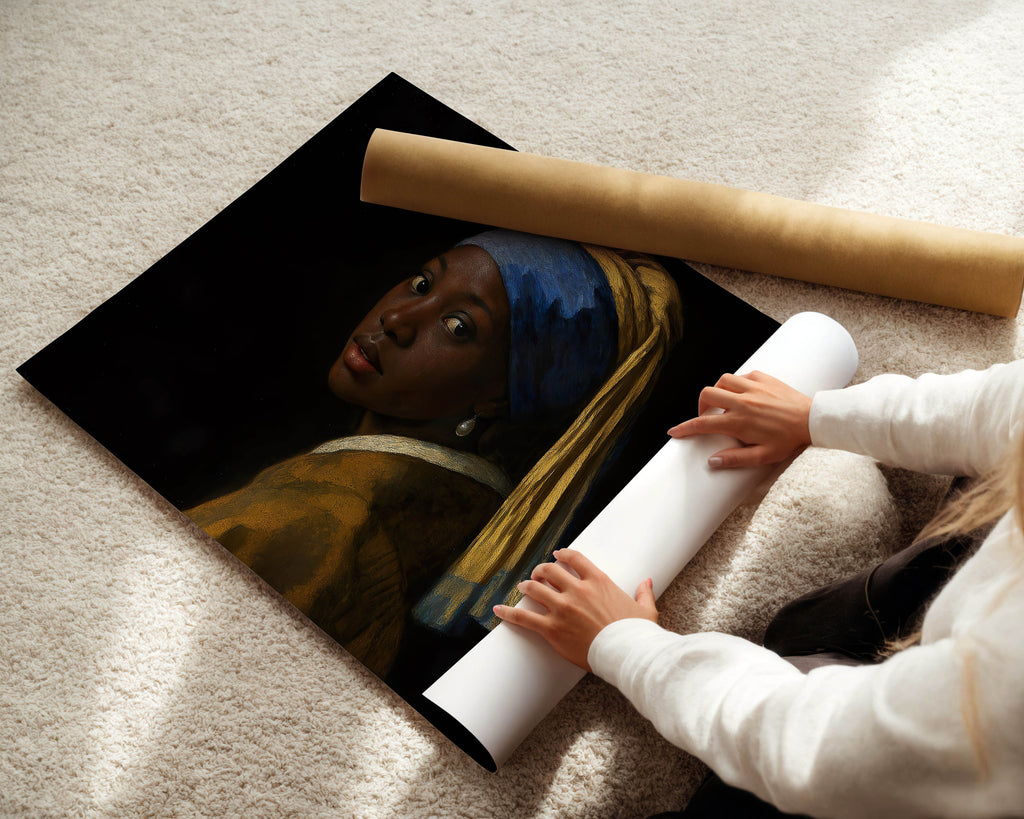Black Girl, Pearl Print