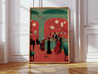 Black Jazz Club Print