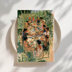 Black Family, Gathering IV Print