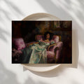 Black Woman, Baroque Print