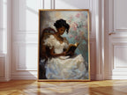 Black Woman, Reading II Print