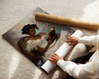 Black Woman, Reading II Print