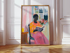 Black Woman, Reading IV Print