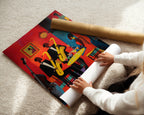 Black Jazz Red Club Print