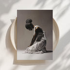 Black Woman, Praying II Print