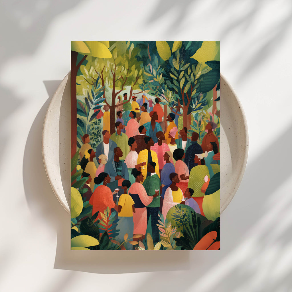 Black Family Reunion Print