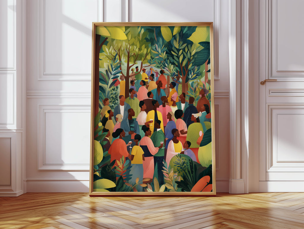 Black Family Reunion Print