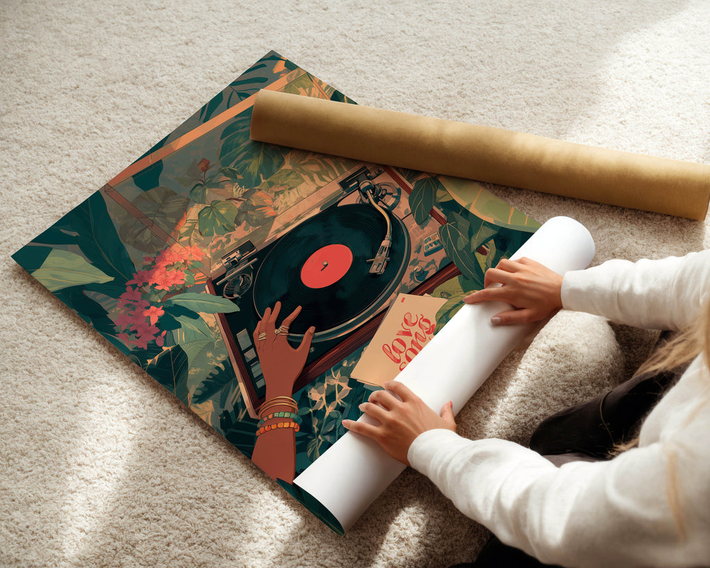 Black Hand, Vinyl Print