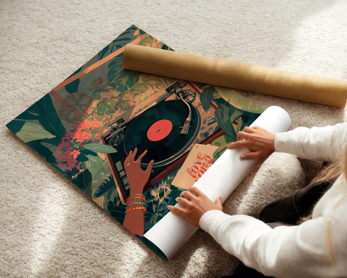 Black Hand, Vinyl Print